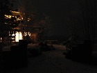 雪の夜の邸宅