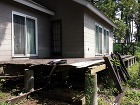 危険な状態の床板 危険な状態の床板