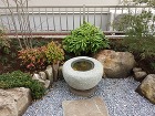 太田市N様邸|優しいアールが包む庭。芝生...