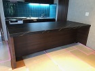 仕事 | 金田木工所 キッチンカウンター納品
