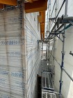 「狭小地に建つパッシブハウス」 現場の様...