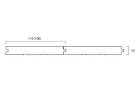 -MKP-PL105S-M | 木質建材... 画像3: モンキーポッド無垢パネリングS...
