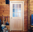 お家　木製玄関ドア　WORKS　施工実例