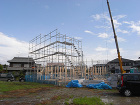 三角の家　建方　晴れ。 | 株式会社SY...