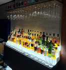 ウイスキー置き場のひな壇|アクリル板なら...