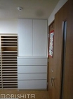 衣類収納+本棚