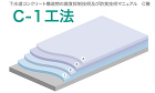 防食材|下水槽・排水槽・中水槽・厨房排水... C-1工法