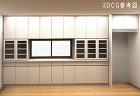 プロのためのオーダー（別注）家具製作工場... ３Dパースイメージ