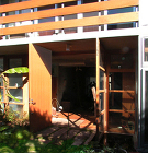 Y-House　ギャラリー　アトリエ　オ... SpaceFiles/03work/01juutaku/19Yhouse/19photo/40door-open-out.jpg