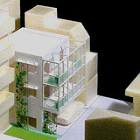 都心の緑化住宅