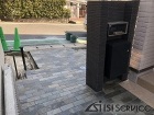方形石100×200設置 方形石100×200設置