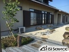 石材加工・施工実績 アイエスアイサービス... 庭工事