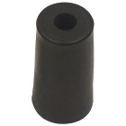 山口安製作所【ヤマイチ　ARクッション戸当り　YY-19　黒】100mm（キャップ付）?他