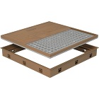 Joto(ジョートー)【高気密型床下点検口(標準型) 600×600】SPF-R6060S-DB(シート貼り完成品)?他