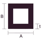 安田【アルミ等辺角パイプ ブロンズ】t1... 安田【アルミ等辺角パイプ ブロンズ】t1...