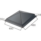 ヨネキン【屋根用　方形冠Y-350】 -... ヨネキン【屋根用　方形冠Y-350】