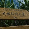大城按司の墓案内板 大城按司の墓案内板
