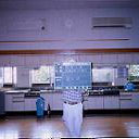 講堂再生前側面