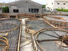 機械台基礎コンクリート金ゴテ仕上げ・モル...
