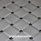 メッシュパンチパネル角穴5X5 (パンチ... メッシュパンチパネル　左パネルを斜めから...