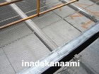 エキスパンドメタル施工事例駐車場編 駐車場ＥＶ廻り　落下防止ネット用