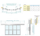 Double sliding frame...