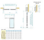 Sliding framed door ...