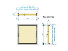 Aluminum flush door ...
