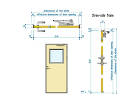 Aluminum flush door ...