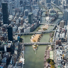 中之島プロジェクト II(アーバン・エッグ+地層空間), 大阪市, 1988- 中之島プロジェクト II(アーバン・エッグ+地層空間), 大阪市, 1988-