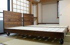 WORK | オーダー家具 製作 WAL... オーダーベッド　渋谷区K邸