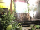 和風庭園を壁に・・。壁面緑化エントランス... IMG_0062