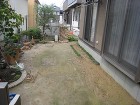 ウッドデッキの曲線で優しさを・・。イぺ｜... IMG_4020