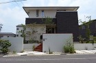 庭にジョリパットの塗り壁が映える 庭にジョリパットの塗り壁が映える