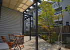 一条工務店新築ガーデン工事|八ヶ岳テラス... マンション目隠し