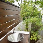 高原イメージ雑木の庭|三和木新築外構里山... ウッドデッキ