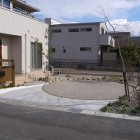 高原イメージ雑木の庭|三和木新築外構里山... ダイワハウス完成前