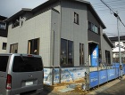 白の塗り壁があるグレートーンなエクステリ... 施工前