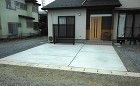 境界をわかりやすくさせた外構 郡山市Y様... トータルデザイン