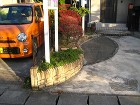 アプローチ周りと中庭を明るくリガーデン ...