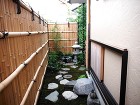 閑静な住宅街に出来た茶庭 須賀川市S様邸