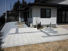 フロントヤードが和風モダンに　玉川村K様...