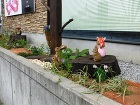 ナチュラル素材で癒しの空間に　郡山市Ｓ店 ガーデニング