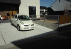 金網フェンスで囲んだお庭のあるエクステリ... 郡山市Y様-2