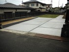 排水処理もしっかりと。庭まわりと駐車場をきれいにしました 郡山市T様邸 排水処理もしっかりと。庭まわりと駐車場をきれいにしました 郡山市T様邸