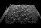 Point cloud data obtained using the laser scanner