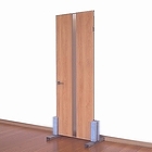 片開きドア ガラス入り フラッシュ ダメージ [高]1995 [幅]700 [厚]34mm 住林クレスト 【s0350】