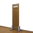 片開きドア ガラス入り 框組 [高]1940 [幅]594 [厚]35mm ジュピーノ 【s0015】