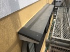大和郡山市一軒家付帯工事　鉄部や雨戸経年劣化で色褪せしている