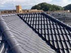 大和郡山市にて瓦屋根塗装！モ二エル瓦の耐久性がすごい！屋根塗装